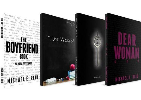 4 Book Bundle (Just Words, Just Words 2, Dear Woman, The Boyfriend Book)